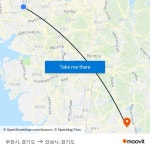 부천시, 경기도 to 안성시, 경기도 with public transportation