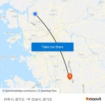 파주시, 경기도 to 안성시, 경기도 with public transportation
