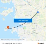 사당 Sadang to 옹진군, 인천시 with public transportation