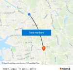 Mapo-gu, Seoul to Yongin-si, Gyeonggi-do with public transportation