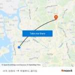 서구, 인천시 to 의정부시, 경기도 with public transportation