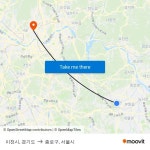이천시, 경기도 to 종로구, 서울시 with public transportation