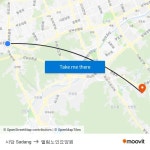 사당 Sadang to 엘림노인요양원 with public transportation