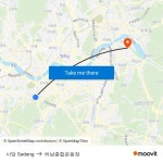사당 Sadang to 하남종합운동장 with public transportation