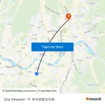 Gangnam to Toegyewon Central Medical Center with public transportation
