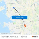 상동역1번출구.부천터미널소풍. to 수원대학교 with public transportation