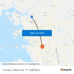 지산초교.가람도서관 to 수원대학교 with public transportation