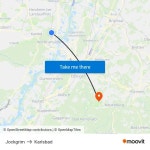 Jockgrim to Karlsbad with public transportation