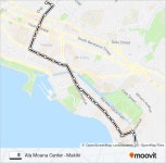 8 Route: Schedules, Stops & Maps - Ala Moana Center - Makiki (Updated)