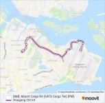 89e Route: Schedules, Stops & Maps - Airport Cargo Rd (Sats Cargo Ter) (Updated)