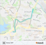 mount alvernia hospital shuttle路线：日程，站点和地图-Bishan MRT （更新）