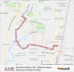 A280 Route: Schedules, Stops & Maps - Kandivali Station (W) (Updated)