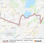 A185 Route: Schedules, Stops & Maps - Agarkar Chowk (Andheri-E) (Updated)