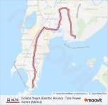 6ltd Route: Schedules, Stops & Maps - Colaba Depot (Electric House) (Updated)