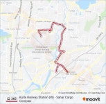 365 Route: Schedules, Stops & Maps - Kurla Railway Station (W) (Updated)