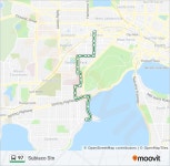 97 Route: Schedules, Stops & Maps - Subiaco Stn (Updated)