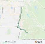 253 Route: Schedules, Stops & Maps - Armadale Stn (Updated)