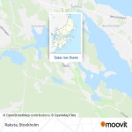 How to get to Raksta in Tyresö by Bus, Metro or Train?