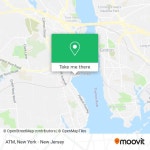 How to get to ATM in New London by Train or Bus?