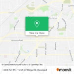 How to get to I-480 Exit 15 - To US-42 Ridge Rd in Cleveland by Bus or Subway?