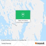 How to get to Soldal in Solund by Ferry or Bus?