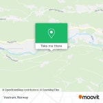 How to get to Vestrum in Nordre Land by Bus or Train?