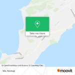 How to get to Mo in Frosta by Bus or Train?