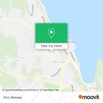How to get to Evci in Holmestrand by Train or Bus?