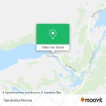 How to get to Gjendesbu in Vågå by Bus or Train?