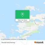 How to get to Brendø Arvid in Flora by Bus or Ferry?