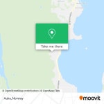 How to get to Auke in Svelvik by Bus or Train?