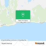 How to get to Skjæret in Ibestad by Bus or Ferry?