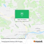 How to get to Pedagogická fakulta UJEP in Ústí Nad Labem by Train, Trolleybus or Bus?