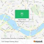 How to Get to CGV Tempur Cinema in Yongsan-gu, Seoul by Subway or Bus?
