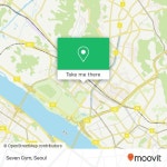 地下鉄 - サブウェイ または バスで마포구, 서울시のSeven Gymへの行き方|Moovit