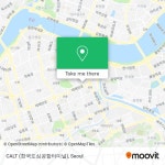 How to get to CALT (한국도심공항터미널) in 강남구, 서울시 by Subway or Bus?