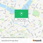 How to get to Aqua Gym (아쿠아짐) in 송파구, 서울시 by Subway or Bus?