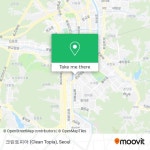 如何坐地铁 或 公交去성남시, 경기도的크린토피아 (Clean Topia)