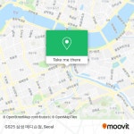 How to get to GS25 삼성 메디슨점 in 강남구, 서울시 by Subway or Bus?