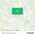 Làm sao để đến 서울24시 감자탕 해장국 ở 용인시, 경기도 bằng Xe buýt hoặc Xe điện ngầm?