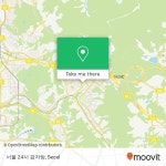 How to get to 서울 24시 감자탕 in 용인시, 경기도 by Bus or Subway