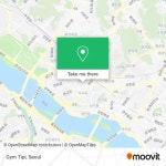 How to Get to Gym Tipi in Mapo-gu, Seoul by Bus or Subway?
