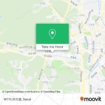 How to get to W7치과의원 in 성남시, 경기도 by Bus or Subway