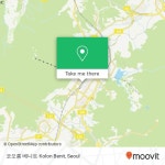 地下鉄 - サブウェイ または バスで과천시, 경기도の코오롱 베니트 Kolon Benitへの行き方|Moovit