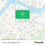 How to Get to 코오롱 스포렉스 볼링장 in 강남구, 서울시 by Subway or Bus?