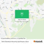 How to Get to 신림 벽산블루밍 아파트 in 관악구, 서울시 by Bus or Subway?