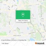 How to get to 104 in 시흥시, 경기도 by Bus or Subway?