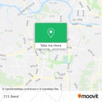 How to get to 213 in 파주시, 경기도 by Bus or Subway?