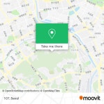 How to get to 107 in 강남구, 서울시 by Subway or Bus?