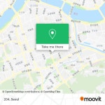 How to get to 204 in 강남구, 서울시 by Bus or Subway?